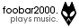 foobar 2000. plays music.